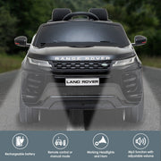 Kahuna Land Rover Licensed Kids Electric Ride On Car Remote Control - Black V240-CAR-LRV-BK