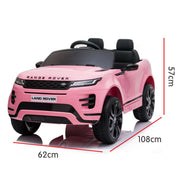 Kahuna Land Rover Licensed Kids Electric Ride On Car Remote Control - Pink V240-CAR-LRV-PK
