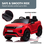 Kahuna Land Rover Licensed Kids Electric Ride On Car Remote Control - Red V240-CAR-LRV-RD