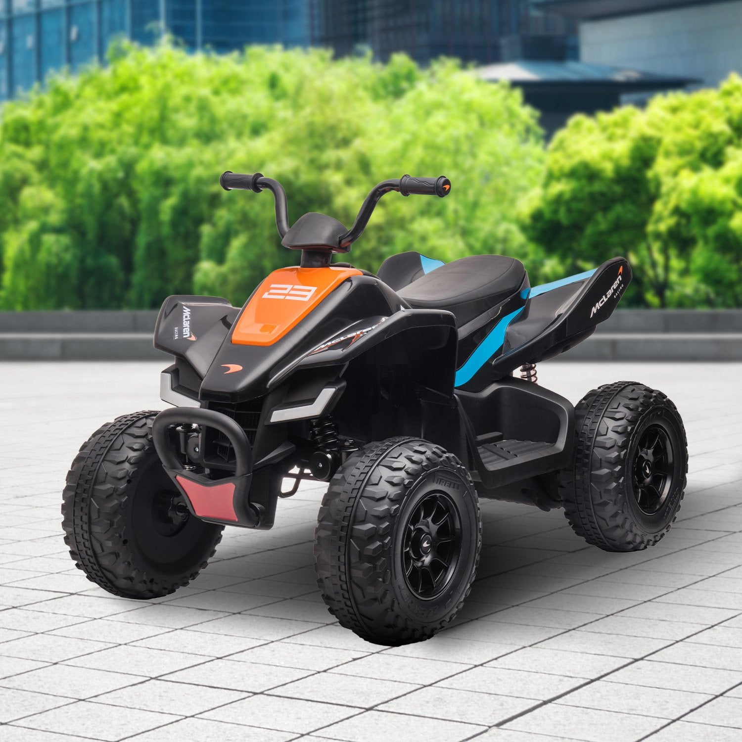 Kahuna MCL35 McLaren Toy Ride On Electric Quad Bike - Black V240-CAR-MCL-35L-BK