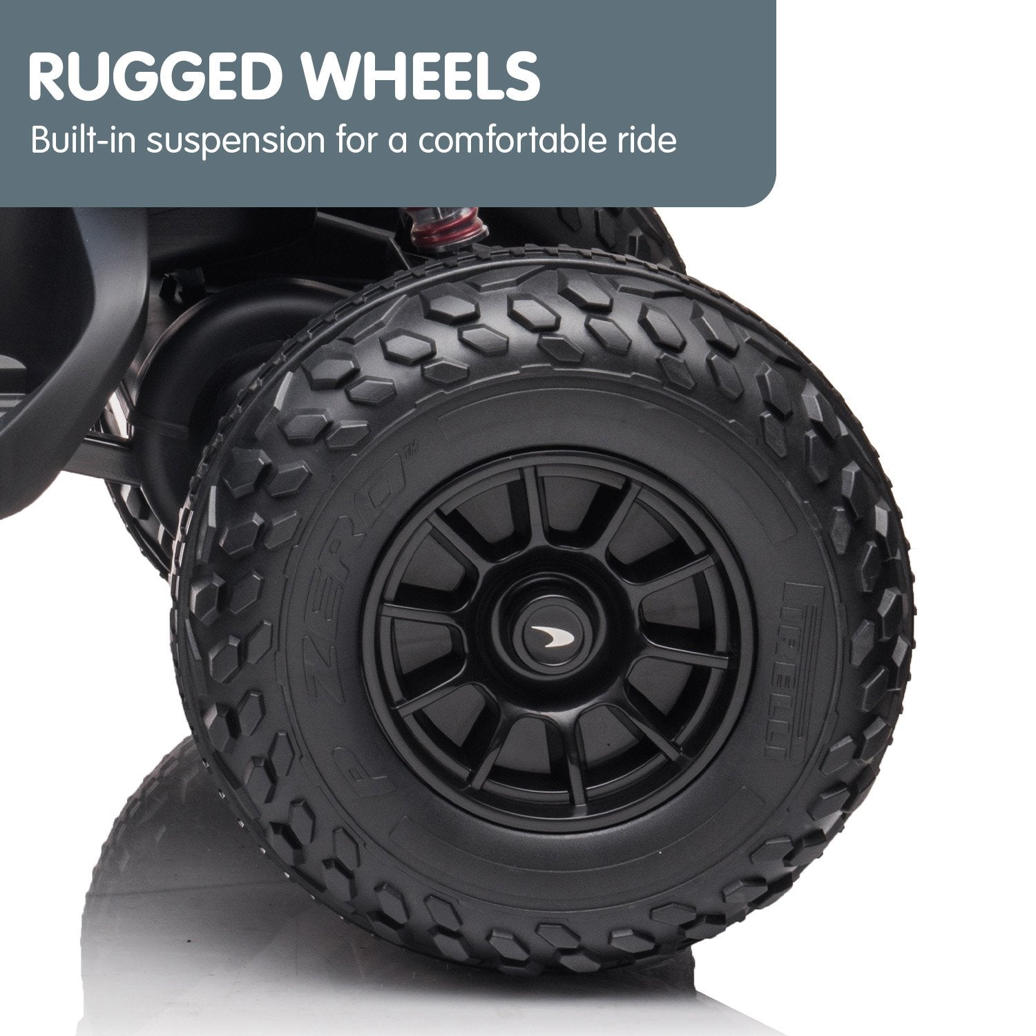 Kahuna MCL35 McLaren Toy Ride On Electric Quad Bike - Black V240-CAR-MCL-35L-BK