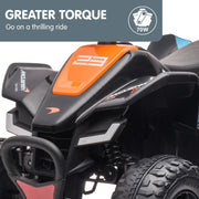 Kahuna MCL35 McLaren Toy Ride On Electric Quad Bike - Black V240-CAR-MCL-35L-BK
