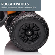 Kahuna Licensed MCL35 McLaren Kids Toy Ride On Electric Quad Bike - Orange V240-CAR-MCL-35L-OR