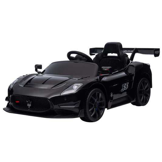 Kahuna Maserati MC20 GT2 Licensed Electric Kids Ride On Race Car Black V240-CAR-MST-GT2-BK