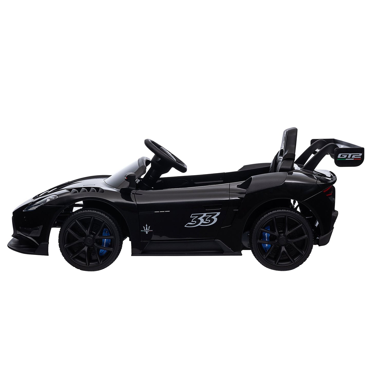 Kahuna Maserati MC20 GT2 Licensed Electric Kids Ride On Race Car Black V240-CAR-MST-GT2-BK