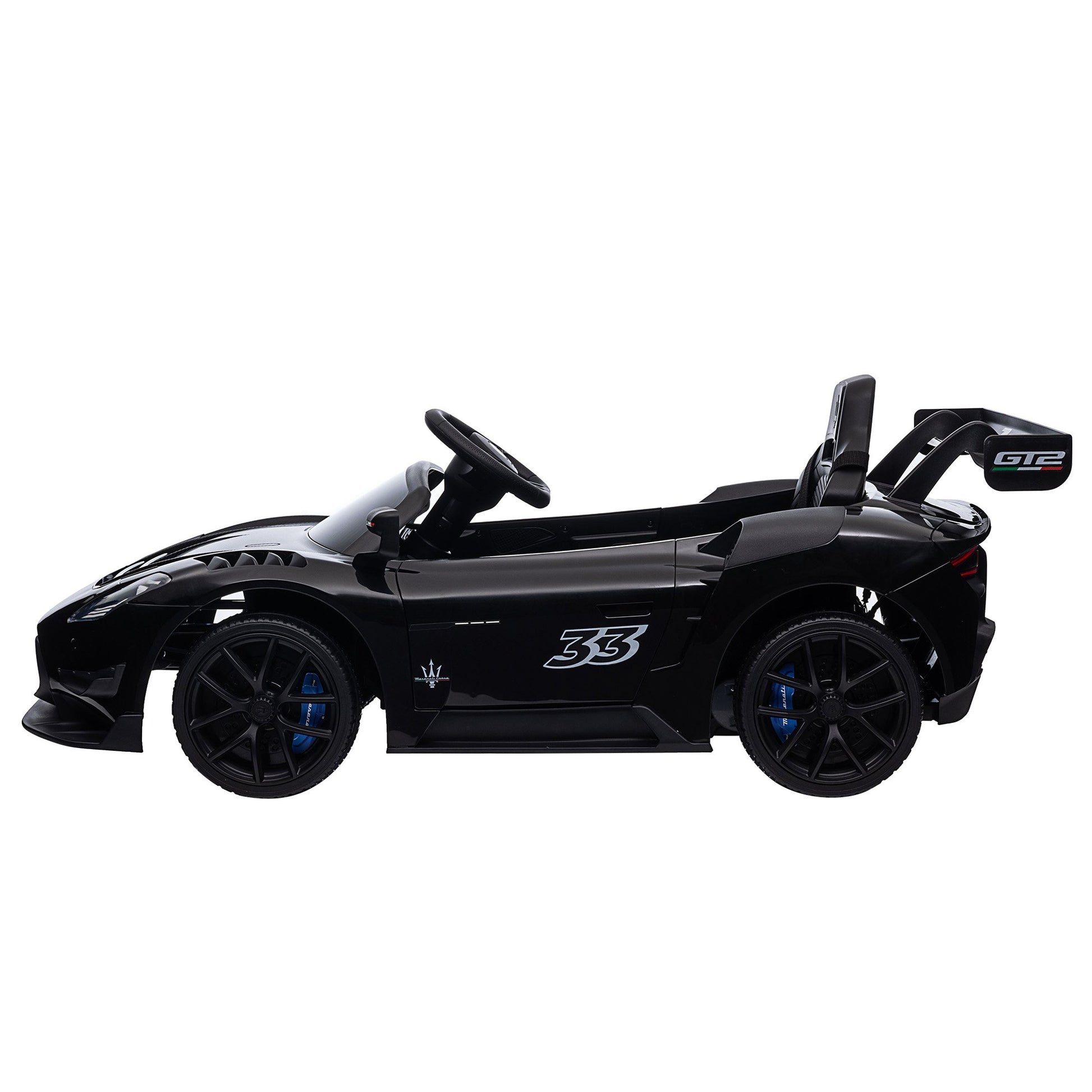 Kahuna Maserati MC20 GT2 Licensed Electric Kids Ride On Race Car Black V240-CAR-MST-GT2-BK