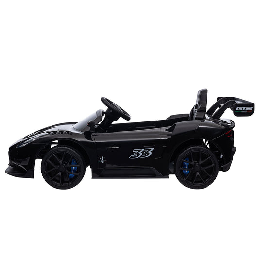 Kahuna Maserati MC20 GT2 Licensed Electric Kids Ride On Race Car Black V240-CAR-MST-GT2-BK