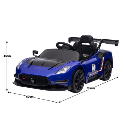 Kahuna Maserati MC20 GT2 Licensed Electric Kids Ride On Race Car Blue V240-CAR-MST-GT2-BU