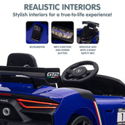 Kahuna Maserati MC20 GT2 Licensed Electric Kids Ride On Race Car Blue V240-CAR-MST-GT2-BU