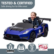 Kahuna Maserati MC20 GT2 Licensed Electric Kids Ride On Race Car Blue V240-CAR-MST-GT2-BU