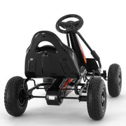 Kahuna G95 Kids Ride On Pedal-Powered Go Kart - Black V240-CAR-PB-9588A-BK