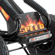 Kahuna G95 Kids Ride On Pedal-Powered Go Kart - Black V240-CAR-PB-9588A-BK