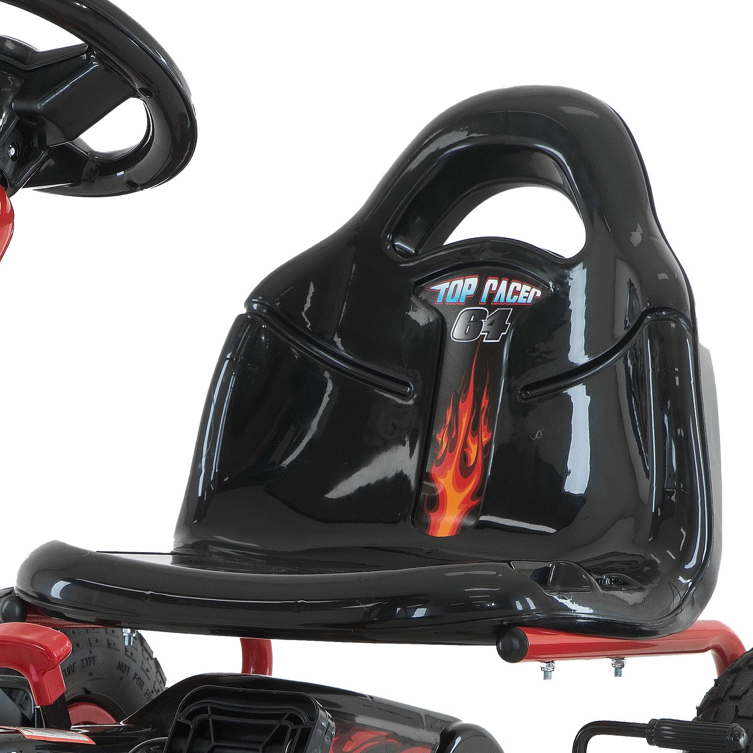 Kahuna G95 Kids Ride On Pedal-Powered Go Kart - Red V240-CAR-PB-9588A-RD