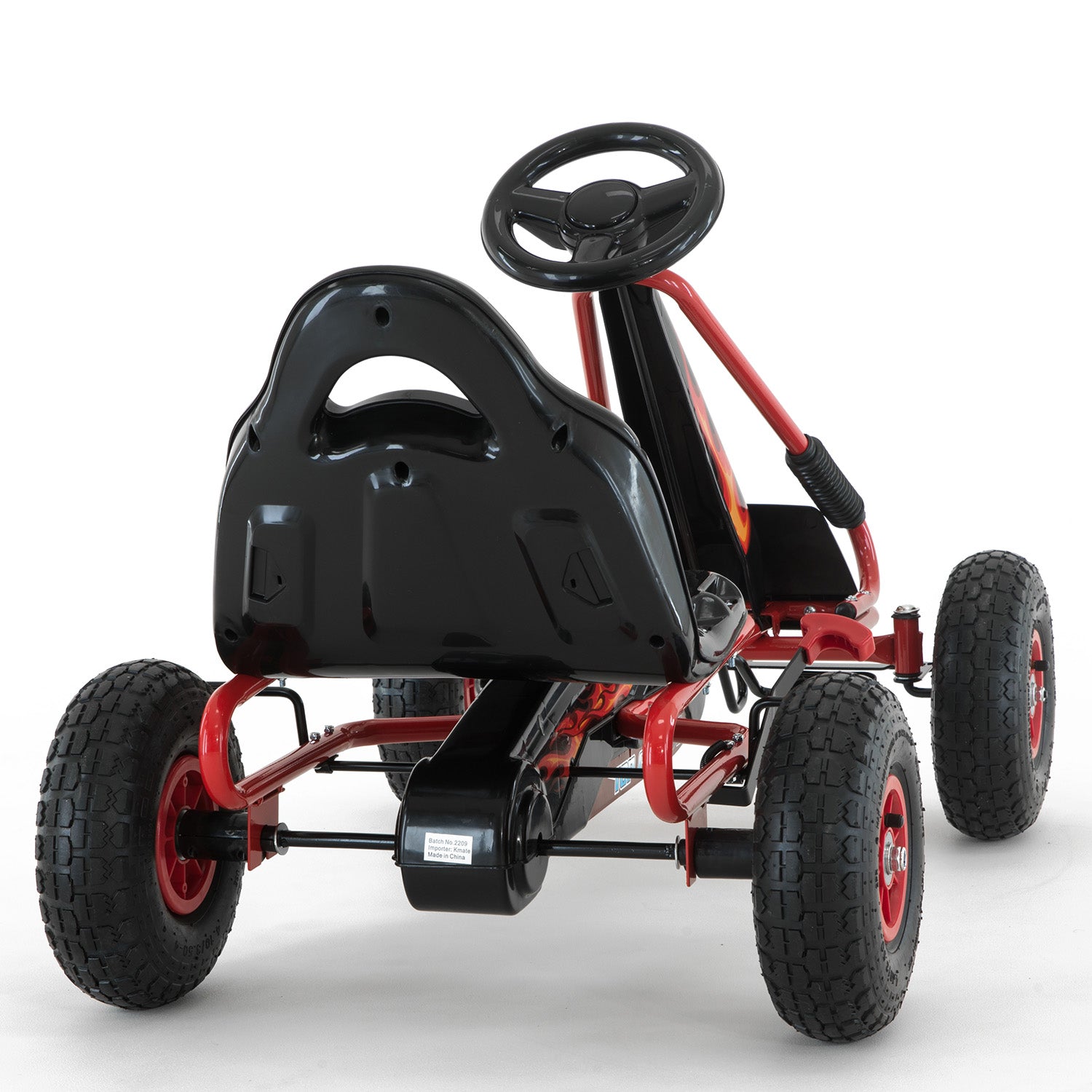 Kahuna G95 Kids Ride On Pedal-Powered Go Kart - Red V240-CAR-PB-9588A-RD
