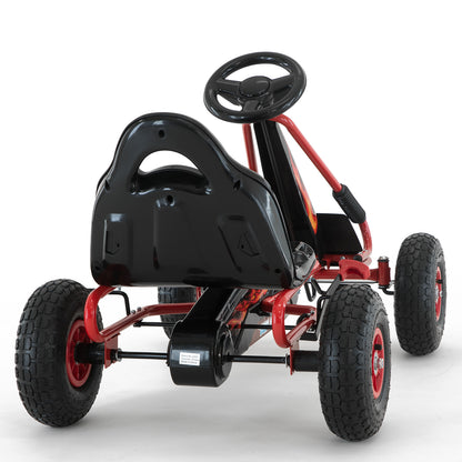 Kahuna G95 Kids Ride On Pedal-Powered Go Kart - Red V240-CAR-PB-9588A-RD