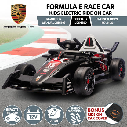 Kahuna Porsche Formula E Kids Electric Ride-on Car With Remote Control V240-CAR-PSCH-711-RD