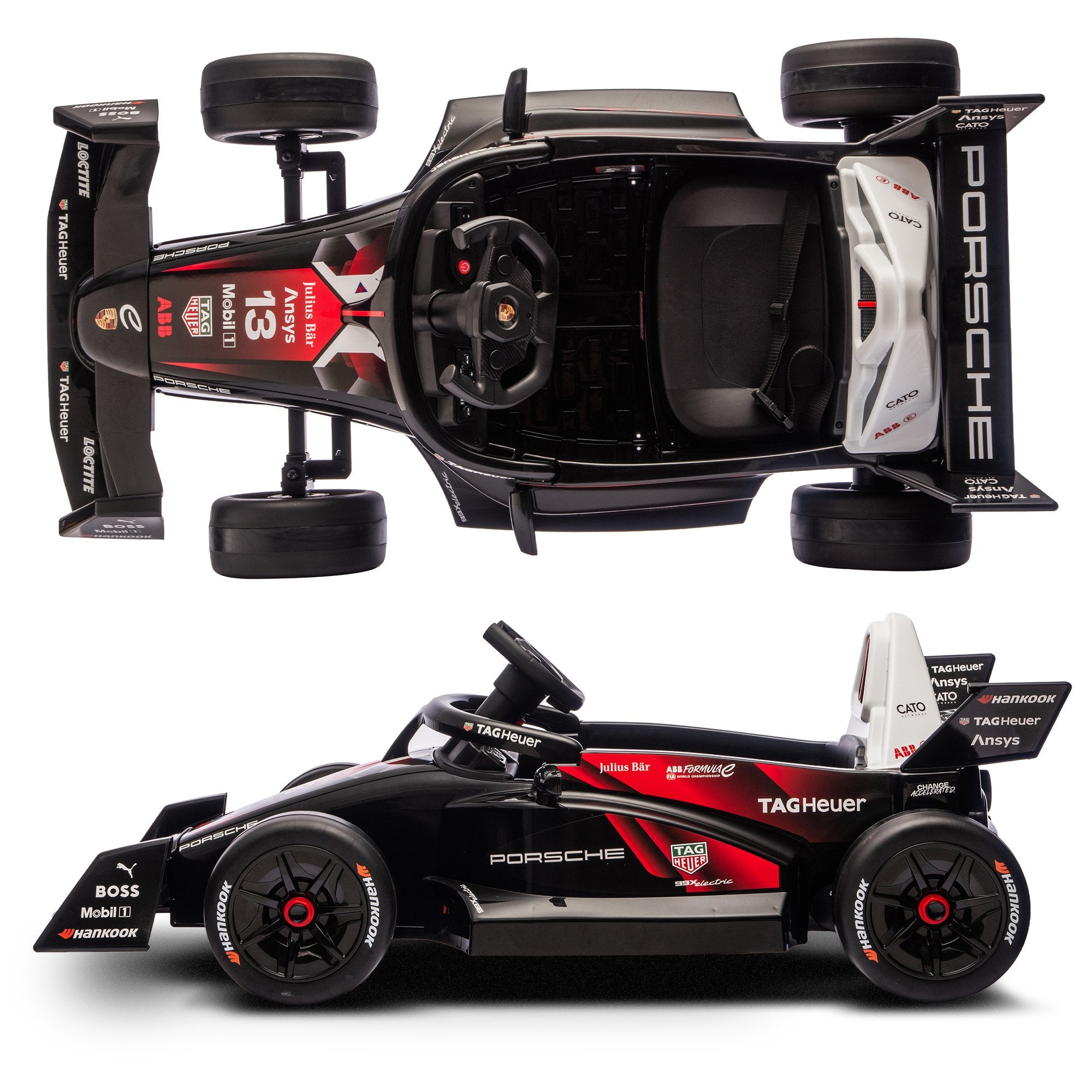 Kahuna Porsche Formula E Kids Electric Ride-on Car With Remote Control V240-CAR-PSCH-711-RD