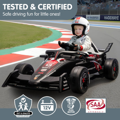 Kahuna Porsche Formula E Kids Electric Ride-on Car With Remote Control V240-CAR-PSCH-711-RD