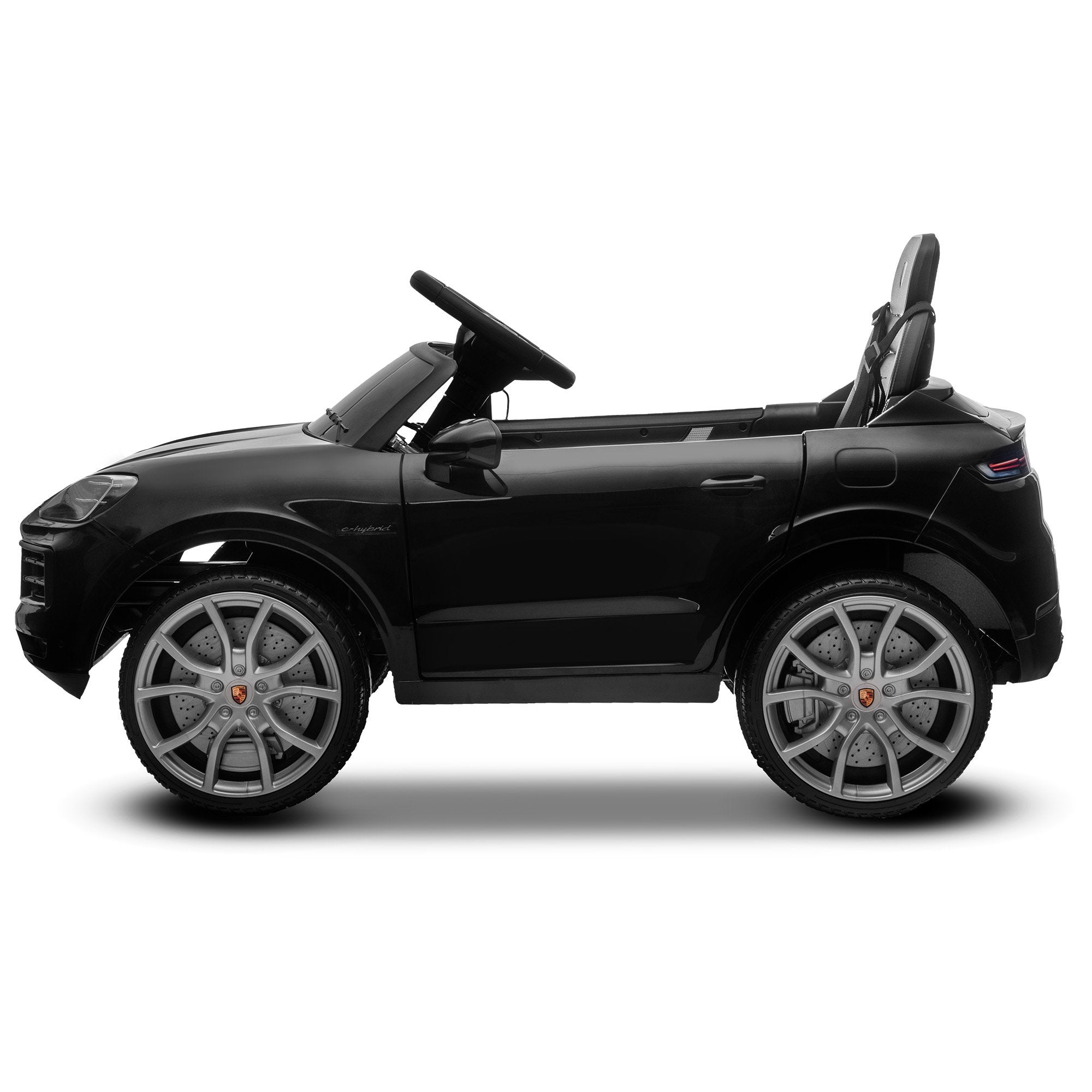 Kahuna Porsche Cayenne E Hybrid Coupe Licensed Kids Electric Ride On Car w/Remote Control 50W Dual Motors V240-CAR-PSCH-990-BK