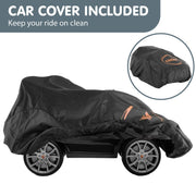 Kahuna Porsche Cayenne E Hybrid Coupe Licensed Kids Electric Ride On Car w/Remote Control 50W Dual Motors V240-CAR-PSCH-990-BK