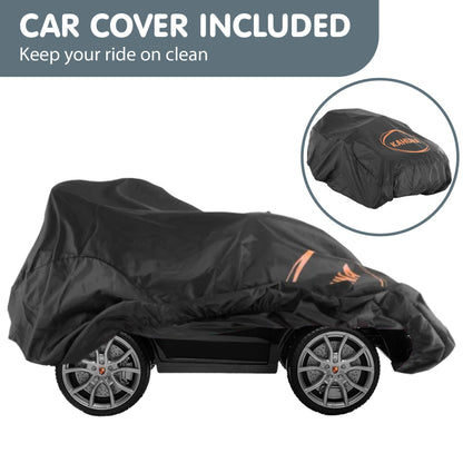 Kahuna Porsche Cayenne E Hybrid Coupe Licensed Kids Electric Ride On Car w/Remote Control 50W Dual Motors V240-CAR-PSCH-990-BK