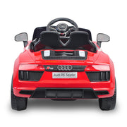 Kahuna Kahuna R8 Spyder Audi Licensed Kids Electric Ride On Car Remote Control - Red V240-CAR-SPD-RD