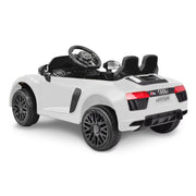 Kahuna Kahuna R8 Spyder Audi Licensed Kids Electric Ride On Car Remote Control - White V240-CAR-SPD-WH