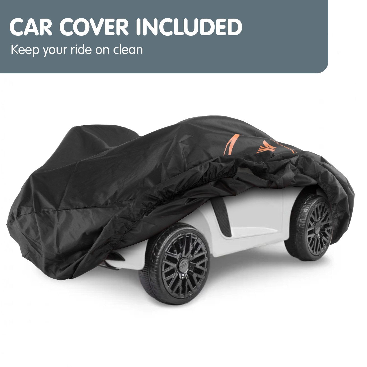 Kahuna Kahuna R8 Spyder Audi Licensed Kids Electric Ride On Car Remote Control - White V240-CAR-SPD-WH