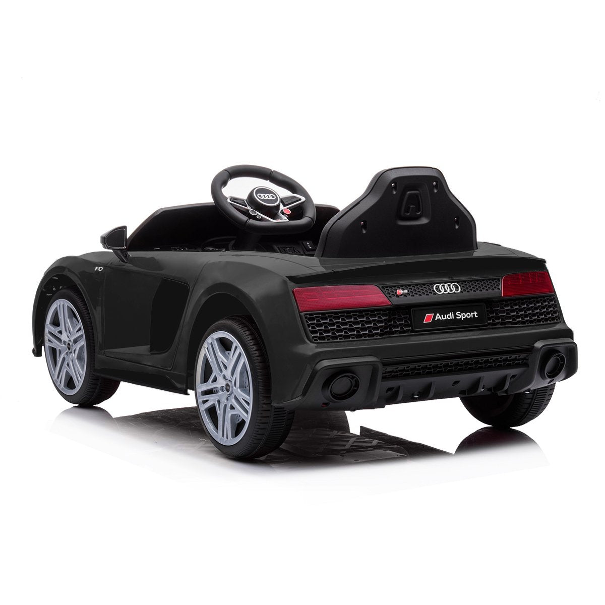 Kahuna Audi Sport Licensed Kids Electric Ride On Car Remote Control - Black V240-CAR-SPT-BK