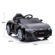 Kahuna Audi Sport Licensed Kids Electric Ride On Car Remote Control - Black V240-CAR-SPT-BK