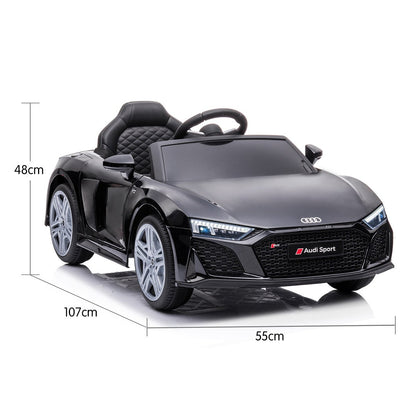 Kahuna Audi Sport Licensed Kids Electric Ride On Car Remote Control - Black V240-CAR-SPT-BK
