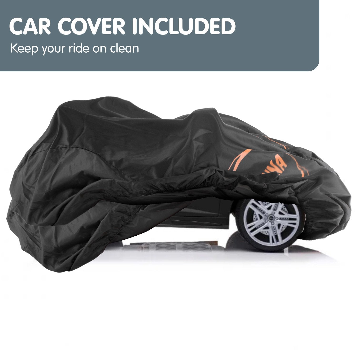 Kahuna Audi Sport Licensed Kids Electric Ride On Car Remote Control - Black V240-CAR-SPT-BK