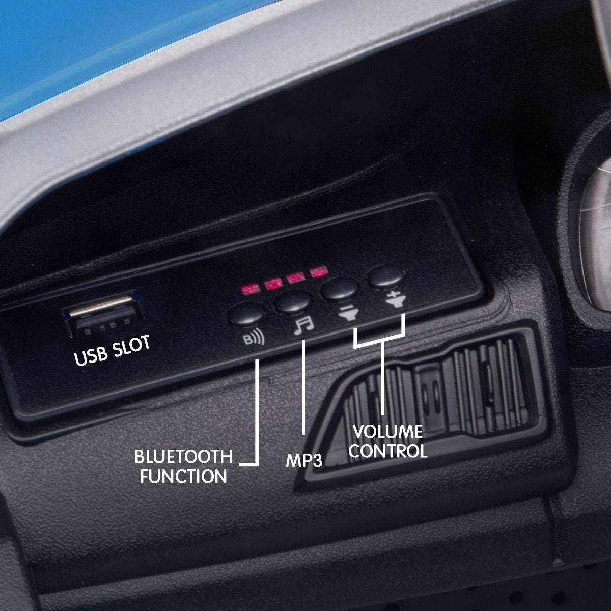 Kahuna Audi Sport Licensed Kids Electric Ride On Car Remote Control - Blue V240-CAR-SPT-BU
