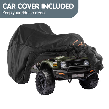 Kahuna Authorised Toyota FJ Cruiser Kids Electric Ride On Car - Green V240-CAR-TYT-FJC-GN