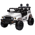 Kahuna Authorized Toyota Electric Kids Ride-on Car Fj Cruiser - White V240-CAR-TYT-FJC-WH