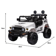 Kahuna Authorized Toyota Electric Kids Ride-on Car Fj Cruiser - White V240-CAR-TYT-FJC-WH