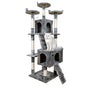 Furtastic 170cm Cat Tree Scratching Post - Silver Grey V240-CAT-EJT-361-SGY