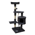 Furtastic 110cm Cat Tree Scratching Post - Dark Grey V240-CAT-EJT-364-DGY