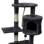 Furtastic 110cm Cat Tree Scratching Post - Dark Grey V240-CAT-EJT-364-DGY