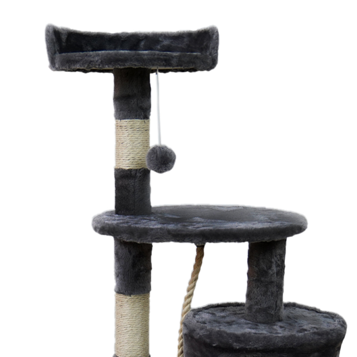 Furtastic 110cm Cat Tree Scratching Post - Dark Grey V240-CAT-EJT-364-DGY