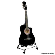 Karrera Childrens Acoustic Guitar Kids - Black V240-CC34-BK