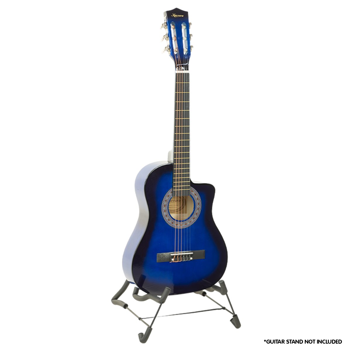 Karrera Childrens Acoustic Guitar Kids - Blue V240-CC34-BU