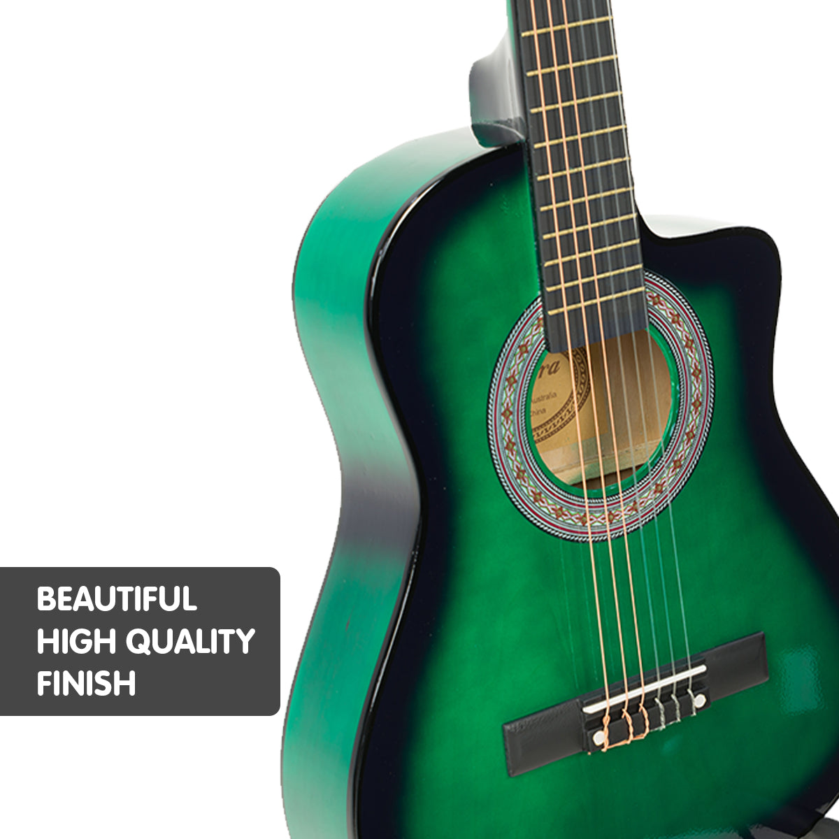 Karrera Childrens Acoustic Guitar Kids - Green V240-CC34-GN