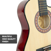 Karrera Childrens Acoustic Guitar Kids - Natural V240-CC34-NAT