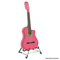Karrera Childrens Acoustic Guitar Kids - Pink V240-CC34-PK