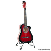 Karrera Childrens Acoustic Guitar Kids - Red V240-CC34-RD