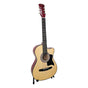 Karrera 38in Pro Cutaway Acoustic Guitar with guitar bag - Natural V240-CC38-PRO-NAT