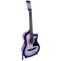 Karrera 38in Pro Cutaway Acoustic Guitar with guitar bag - Purple Burst V240-CC38-PRO-SPL