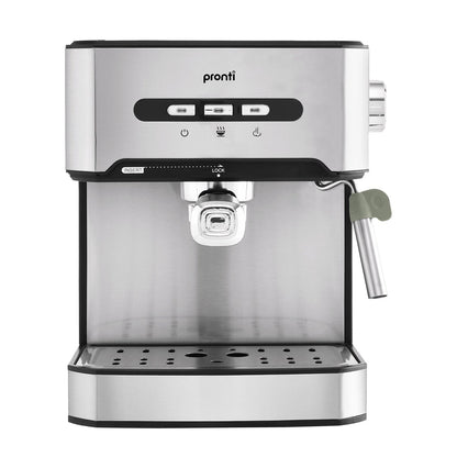 Pronti 1.6L Automatic Coffee Espresso Machine with Steam Frother V240-CFM-16L-CRK-825
