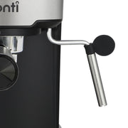 Pronti CM-850D Coffee Machine 20 Bar Espresso Maker with Milk Frother and 1.25L Tank V240-CFM-GTS-850D